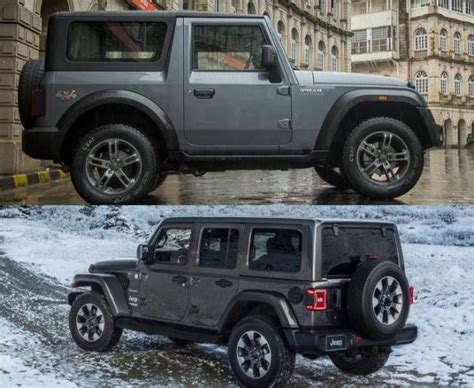 Mahindra Thar 2020 vs Jeep Wrangler Off-Road Prowess Compared | LaptrinhX