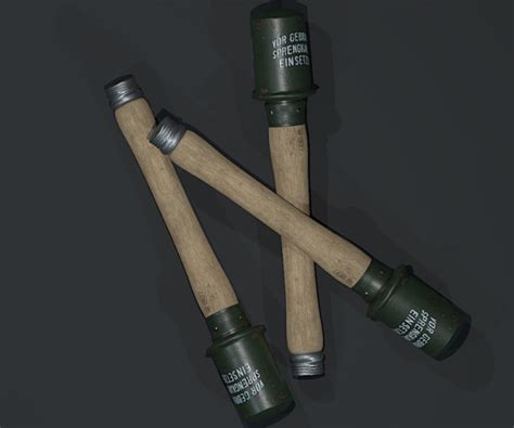 Artstation M24 Stick Grenade Resources