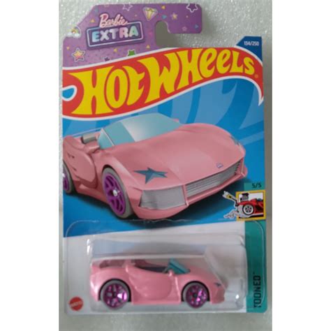 Hot Wheels Barbie Extra Rosa Shopee Brasil