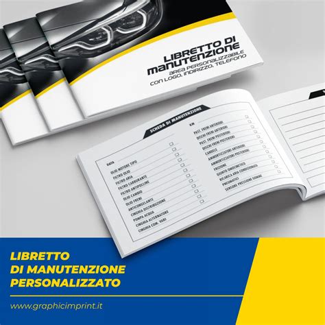 Libretto Di Manutenzione Auto Graphicimprint