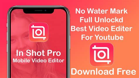 Inshot Pro For Free No Water Mark No Ads With Live Demo