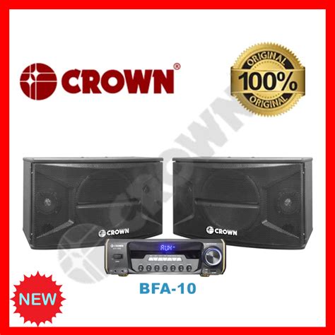 Bfa Crown Baffles W Amplifier W Lazada Ph