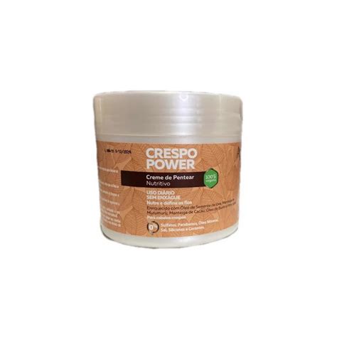 Creme De Pentear Crespo Power Nutritivo 500g Apse Shopee Brasil