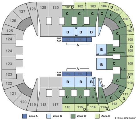 EagleBank Arena Tickets In Fairfax Virginia EagleBank Arena Seating