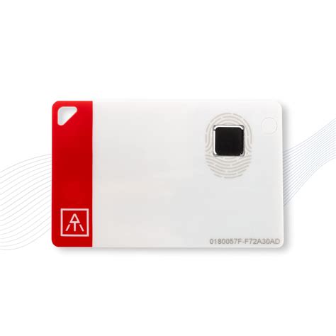 Buy Authentrend Atkey Card Fingerprint Enabled Smart Card With Nfc Ble