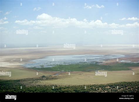 Ngorongoro crater aerial hi-res stock photography and images - Alamy