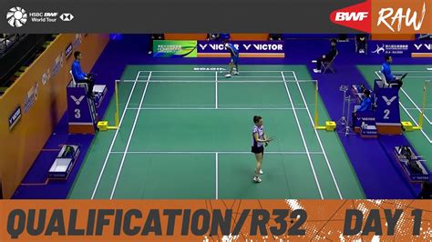 VICTOR Hong Kong Open 2023 Day 1 Court 3 Qualification Round Of