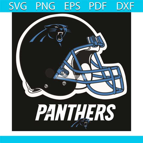 Logo Carolina Panthers Helmet Svg Sport Svg Helmet Svg Ca Inspire