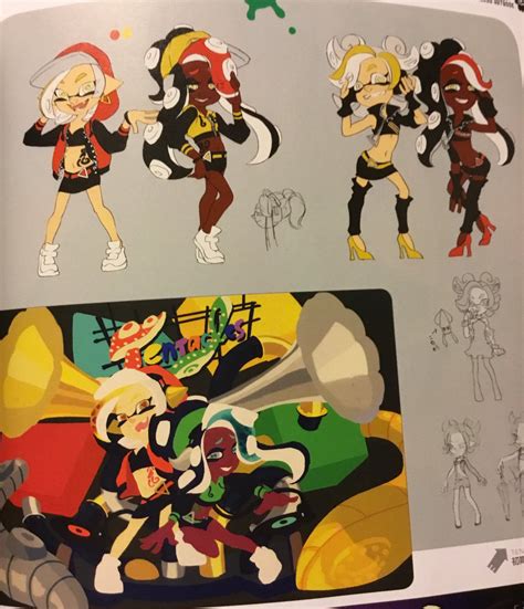 Photos From The New Splatoon 2 Art Book Nintendo Everything