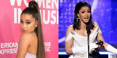 Ariana Grande Explains Why She Tweeted Trash During Cardi Bs Grammys