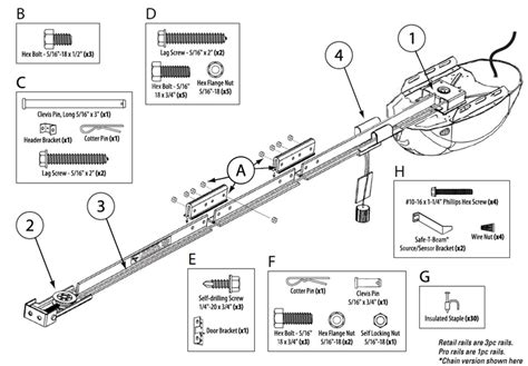 Model 2024 Genie Garage Door Opener Parts List Pdf Eydie Oralee