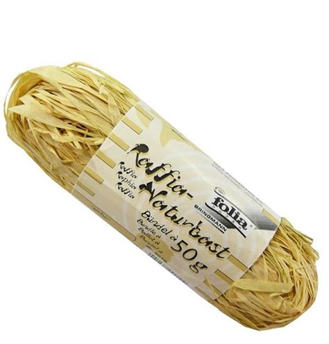 Ràfia Natural, Natural 50 gr. FO9010 Folia — labotigadelmestre