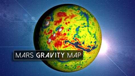 NASA has created a gravity map of Mars