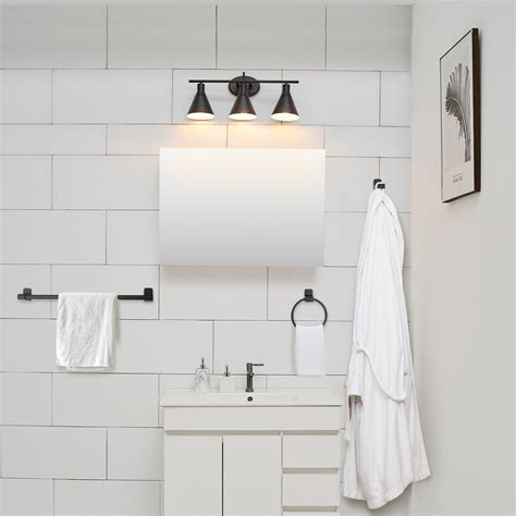 Tristan 5-Piece Matte Black Bath Set – Globe Electric