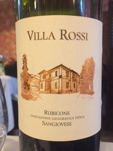 2015 Villa Rossi Sangiovese Rubicone Vivino US