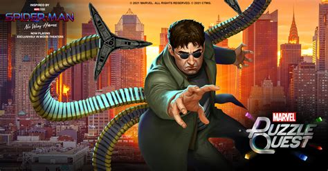 Doc Ock No Way Home Marvel Puzzle Quest New Character 505 Go Inc