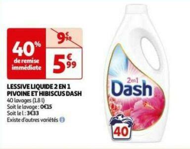 Anti crise fr Lessive liquide Dash chez Auchan Auchan Supermarché