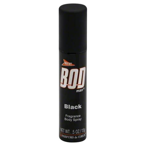 Bod Man Black Body Spray 0 5 Fl Oz