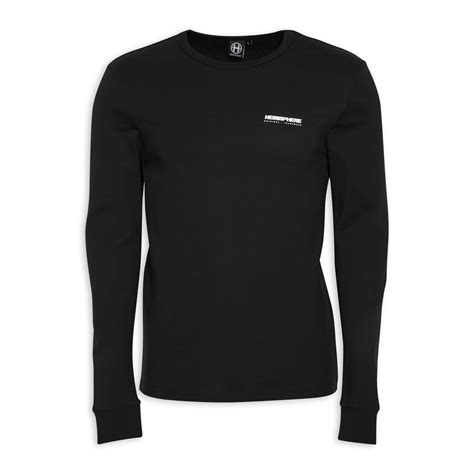 Black Long Sleeve T Shirt 3112353 Hemisphere