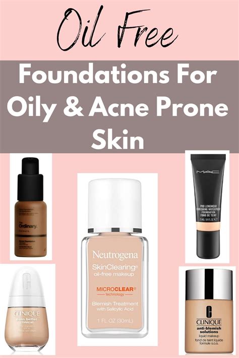 7 Best Foundations For Acne Prone Skin In 2021 Best Foundation For Acne Foundation For Oily