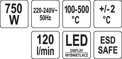 YATO STACJA HOT AIR WYŚWIETLACZ LED W YT sklep Mixtools