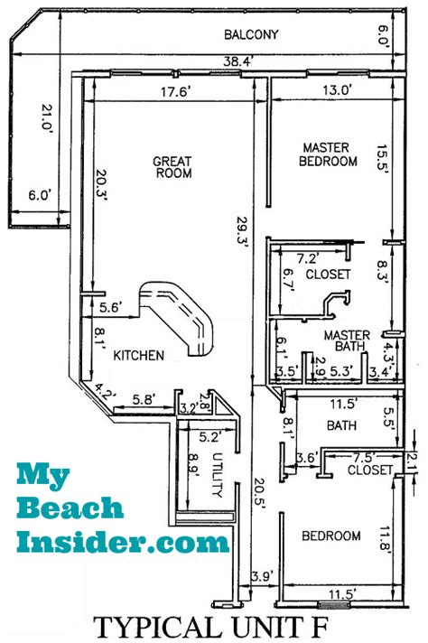 Calypso Panama City Beach Floor Plans | Floor Roma