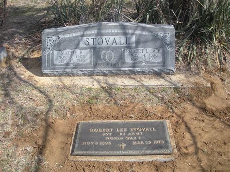 Robert Lee Bob Stovall 1896 1978 Find A Grave Memorial