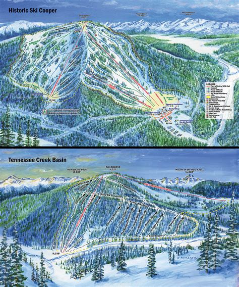 Ski Cooper Trail Map | SkiCentral.com