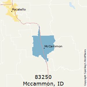 Mccammon (zip 83250), ID