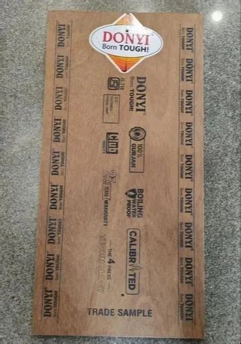 19mm Donyi BWP Plywood Board For Furniture At 50 Sq Ft In Erode ID