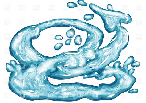 Flowing Water Vector At Getdrawings Free Download