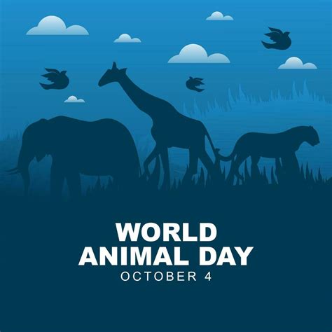 World Animal Day is celebrated every year on October 4. World Animal ...