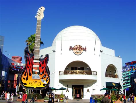 Hard Rock Cafe Universal Citywalk Foto And Bild North America United