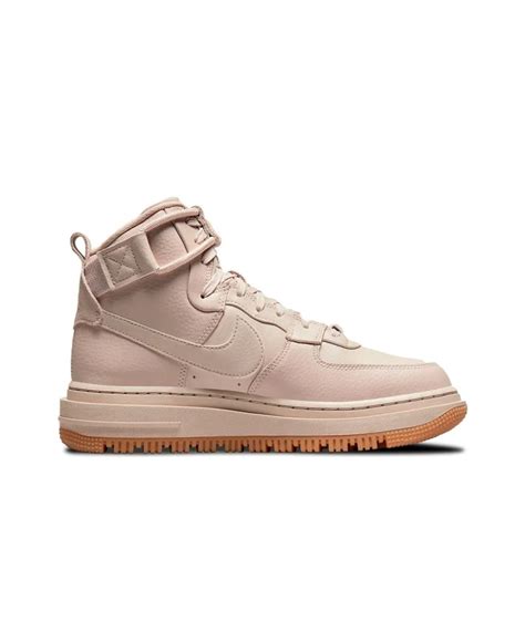 NIKE Бежевые кожаные кроссовки Air Force 1 для женщин – купить в ...