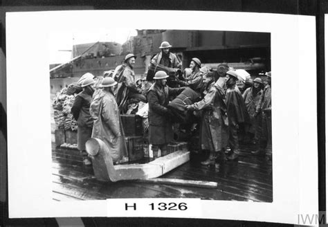 British Troops Embarking For Norway Imperial War Museums