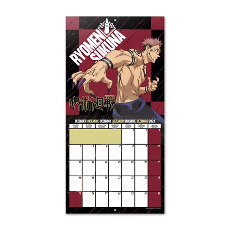 Comprar Calendario 2023 30x30 Jujutsu Kaisen KABURI 10 95