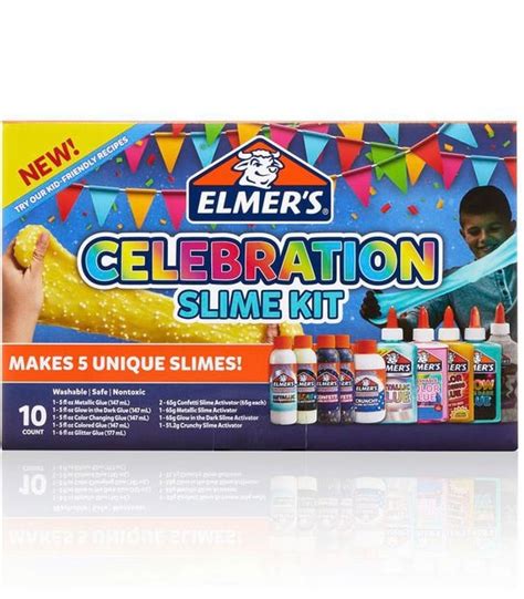 Elmers Celebration Slime Kit Target Australia