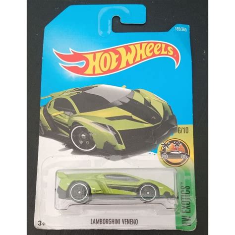 Jual HOT WHEELS LAMBORGHINI VENENO HIJAU EXOTICS Shopee Indonesia