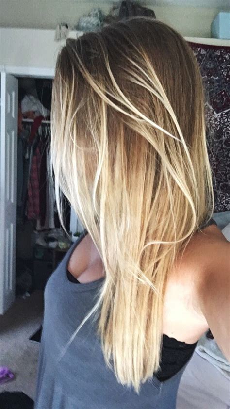 Light Blonde Hair Ombre