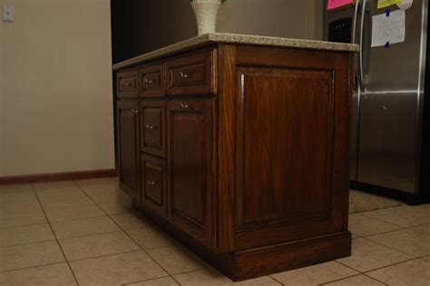 Dark Walnut Stained Cabinets Traditional Kitchen Kansas City By