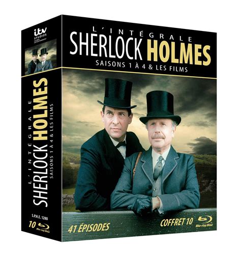 Intégrale Sherlock Holmes Saisons 1 A 4 Blu Ray Uk