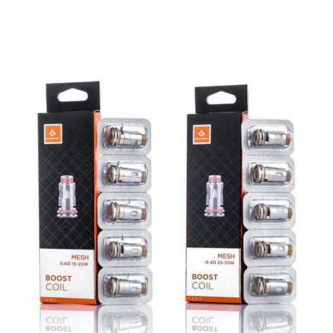 Geekvape Aegis Boost B60 Replacement Coils 5 Pack Alivape