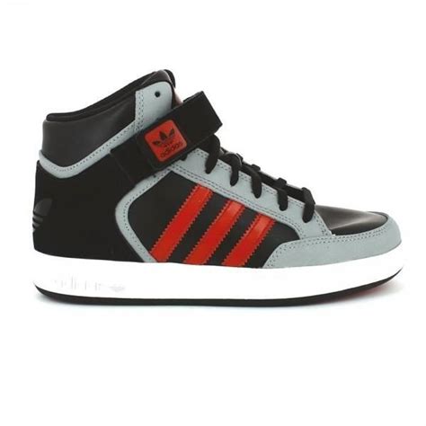 Adidas Varial Mid J Noir Noir Cdiscount Chaussures