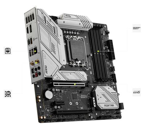 Msi Mag B M Mortar Wifi Microatx Intel B Mb