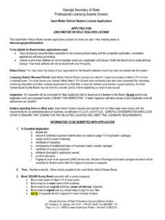 Georgia Secretary Of State Professional Licensing Boards Georgia