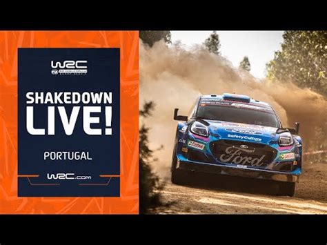 Video Shakedown LIVE WRC Vodafone Rally De Portugal 2023