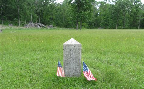 Monument To The 27th Indiana Infantry Regiment At Gettysburg