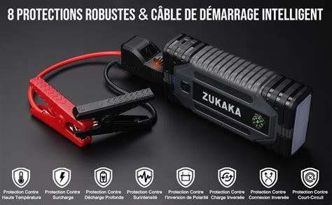 Zukaka Booster Batterie A Mah V D Marreur De Voiture