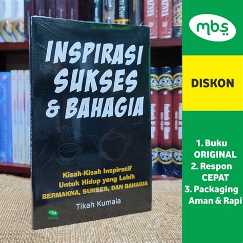 Jual Buku Inspirasi Sukses Bahagia Kisah Kisah Inspiratif Untuk