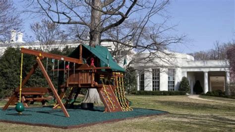 Video Obama Daughters' White House Swing Set Donated - ABC News